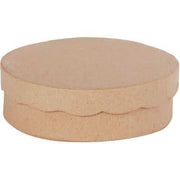 Lot de 8 boites rondes bords fantaisie, diamètre 11 cm DECOPATCH - Ma Rentrée Facile