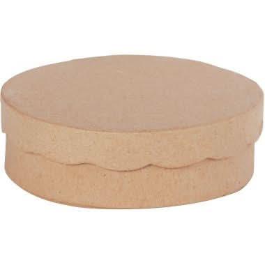 Lot de 8 boites rondes bords fantaisie, diamètre 11 cm DECOPATCH - Ma Rentrée Facile