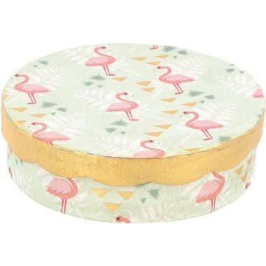 Lot de 8 boites rondes bords fantaisie, diamètre 11 cm DECOPATCH - Ma Rentrée Facile