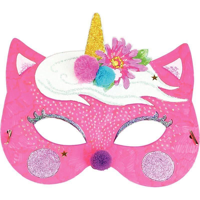 Lot de 8 masques carton licorne et super héros - Ma Rentrée Facile