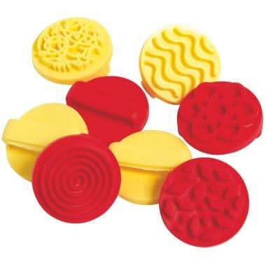 Lot de 8 tampons au doigt fantaisie. 8 modèles assortis - Ma Rentrée Facile