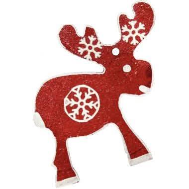 Lot de 80 décorations de Noël en bois assorties - Ma Rentrée Facile