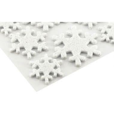 Lot de 80 décorations pailletées adhésives thème Noël - Ma Rentrée Facile