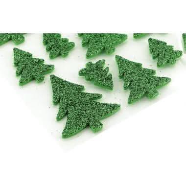 Lot de 80 décorations pailletées adhésives thème Noël - Ma Rentrée Facile