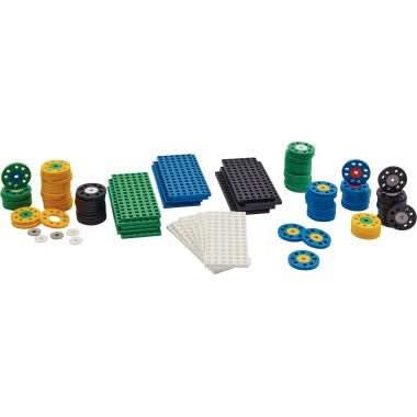 Lot de 80 petites roues + 20 châssis pour EDUC MINI - Ma Rentrée Facile