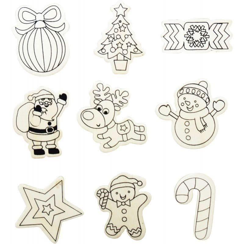 Lot De 38 Aimants De Noël – Lettres, Chiffres Et Motifs Festifs – Pour Réfrigérateur, Tableau Magnétique – Décoration Et Apprentissage