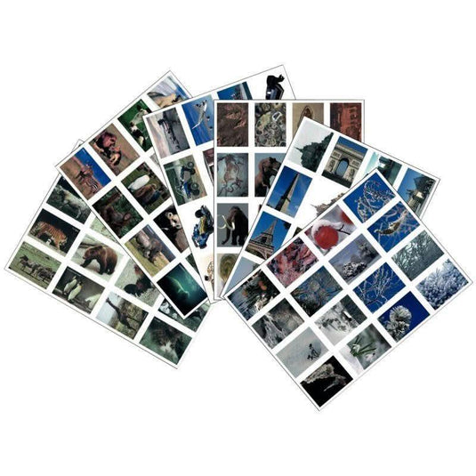 Lot de 96 images en planche dimensions 6 x 8 cm - Ma Rentrée Facile