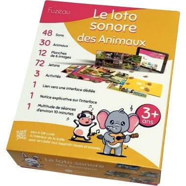 Loto sonore des animaux FUZEAU - Ma Rentrée Facile