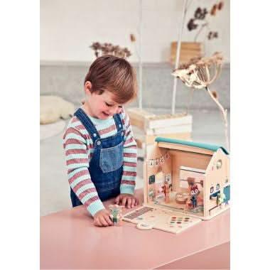 Ma première école en bois LILLIPUTIENS - Ma Rentrée Facile