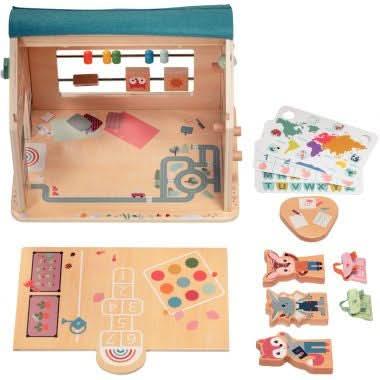 Ma première école en bois LILLIPUTIENS - Ma Rentrée Facile