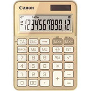 Calculatrice de bureau 12 chiffres Canon KS-125KB Or - Ma Rentrée Facile