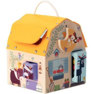 Maison sonore des formes en bois LILLIPUTIENS - Ma Rentrée Facile