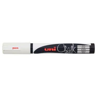 Marqueur craie Chalk ponte moyenne 1,8-2,5mm blanc - Ma Rentrée Facile