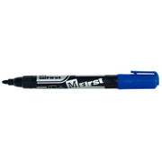 Marqueur indélébile pointe ogive 1 à 3 mm bleu