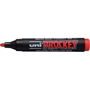 Marqueur pointe biseautée rouge Prockey - Ma Rentrée Facile