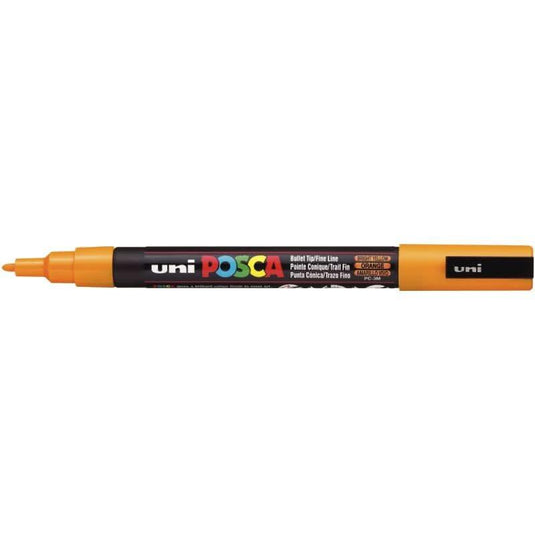Marqueur Posca pointe fine conique PC3M orange - Ma Rentrée Facile