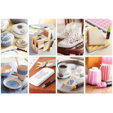 Marqueur Posca pointe fine conique PC3M rouge - Ma Rentrée Facile