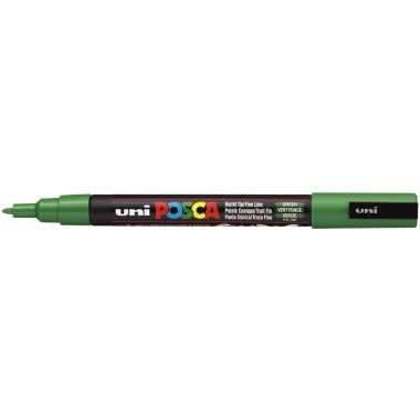 Marqueur Posca pointe fine conique PC3M vert foncé - Ma Rentrée Facile