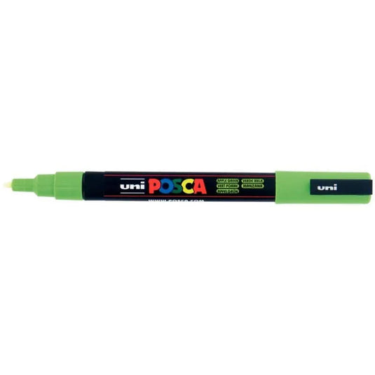 Marqueur Posca pointe fine conique PC3M vert pomme - Ma Rentrée Facile