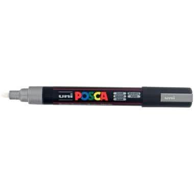 Marqueur Posca pointe moyenne conique PC5M argent - Ma Rentrée Facile