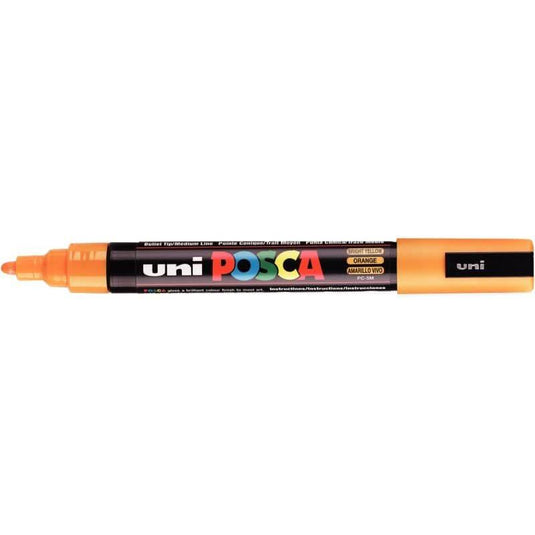 Marqueur Posca pointe moyenne conique PC5M orange - Ma Rentrée Facile