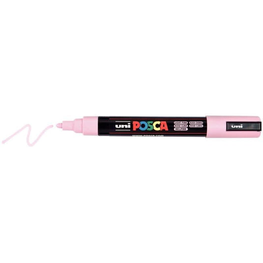 Marqueur Posca pointe moyenne conique PC5M rose clair - Ma Rentrée Facile