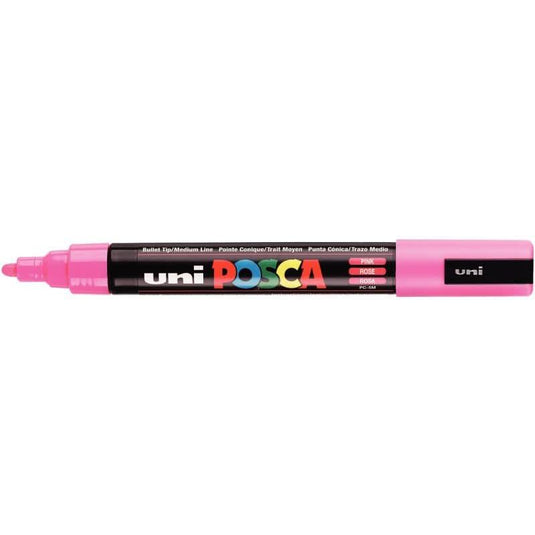Marqueur Posca pointe moyenne conique PC5M rose - Ma Rentrée Facile
