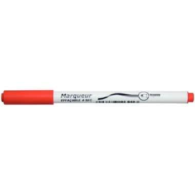 Marqueur tableau blanc pointe ogive 4mm rouge - Ma Rentrée Facile
