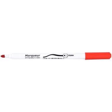 Marqueur tableau blanc pointe ogive 4mm rouge - Ma Rentrée Facile