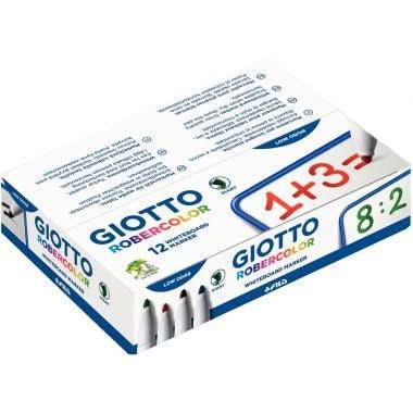 Marqueur effaçable à sec Giotto pointe large 7mm rouge - Ma Rentrée Facile