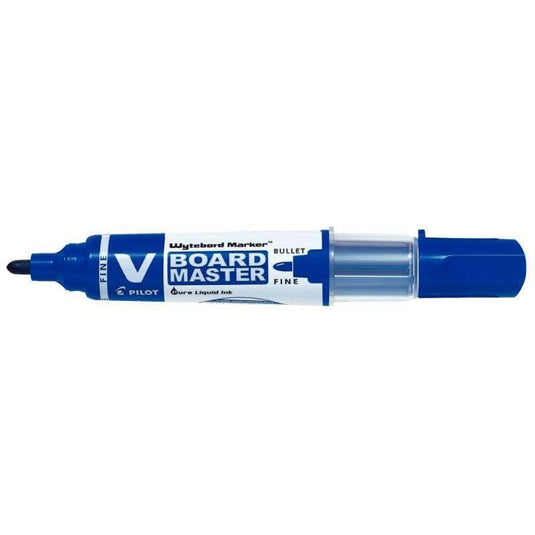 Marqueur effaçable à sec V-Board Master pointe ogive bleu - Ma Rentrée Facile
