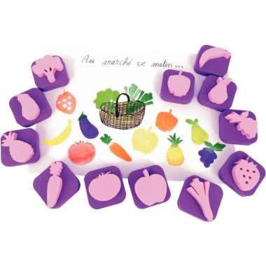 Maxi pack de 84 mini tampons 3.5cm - Ma Rentrée Facile