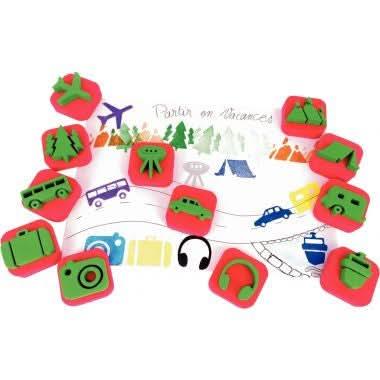 Maxi pack de 84 mini tampons 3.5cm - Ma Rentrée Facile