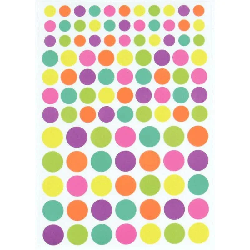 Maxi pochette de 4170 gommettes géométriques couleurs pastels assortis - Ma Rentrée Facile