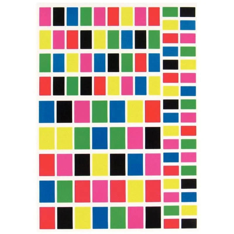 Maxi pochette de 4170 gommettes géométriques couleurs vives - Ma Rentrée Facile