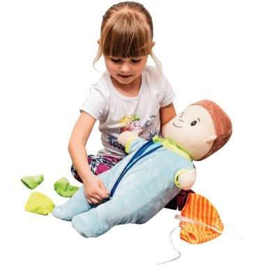 Maxi poupon d'apprentissage bébé Tom - Ma Rentrée Facile