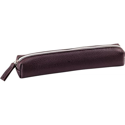 Mini trousse simili cuir marron - Ma Rentrée Facile