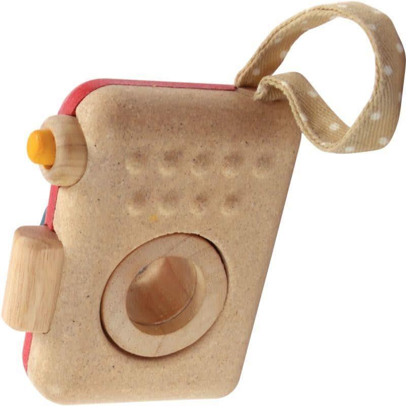 Mon premier appareil photo en bois PLAN TOYS - Ma Rentrée Facile