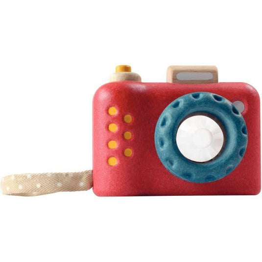 Mon premier appareil photo en bois PLAN TOYS - Ma Rentrée Facile