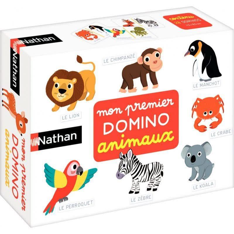 Mon premier domino animaux Nathan - Ma Rentrée Facile