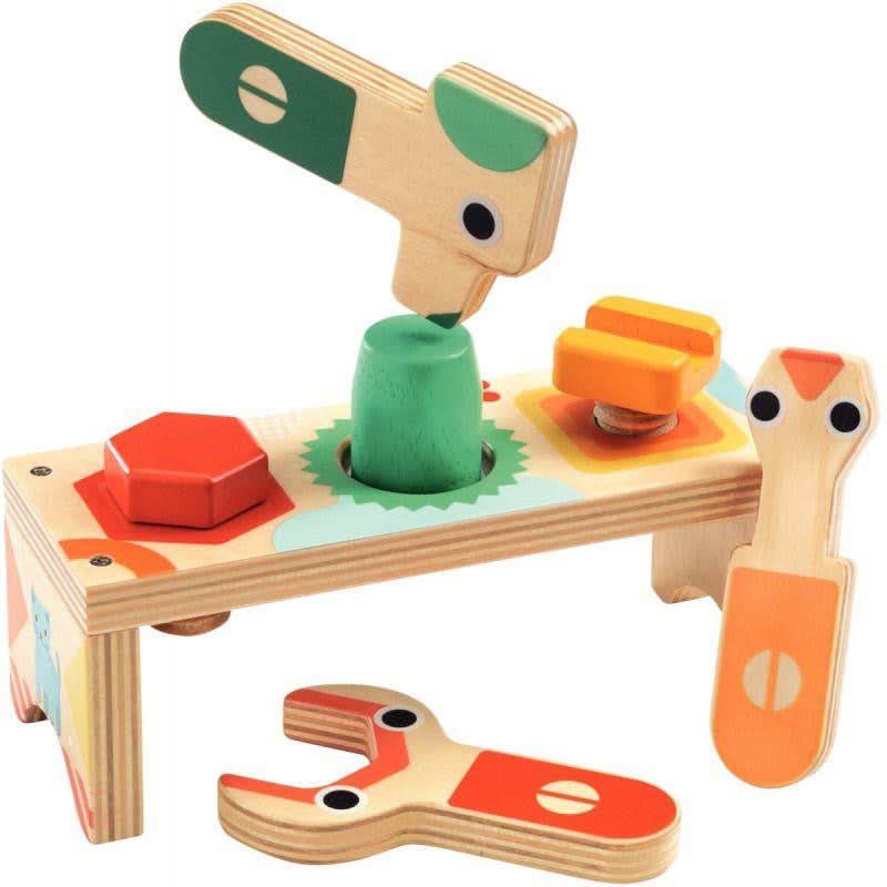 Mon premier établi Bricolou en bois - Ma Rentrée Facile