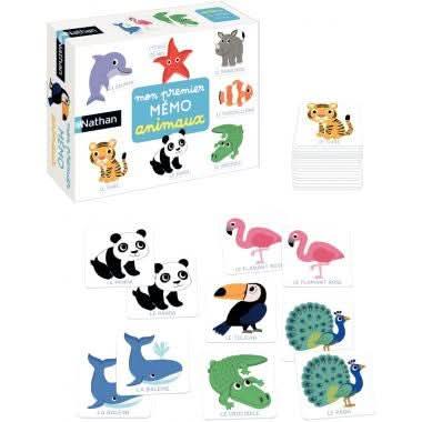 Mon premier mémo animaux Nathan - Ma Rentrée Facile