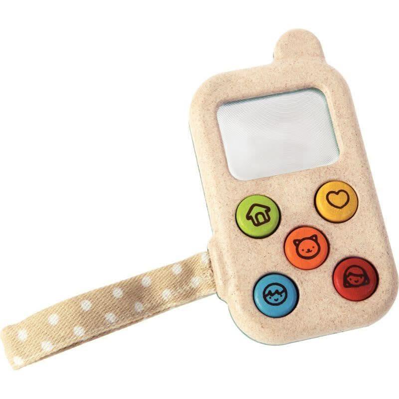 Mon premier téléphone en bois PLAN TOYS - Ma Rentrée Facile