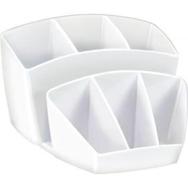 Multipot 8 compartiments Cep Gloss blanc - Ma Rentrée Facile