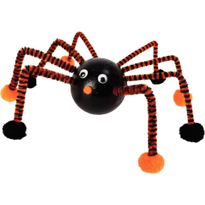 Pack 47 pièces chenilles et pompons Halloween - Ma Rentrée Facile