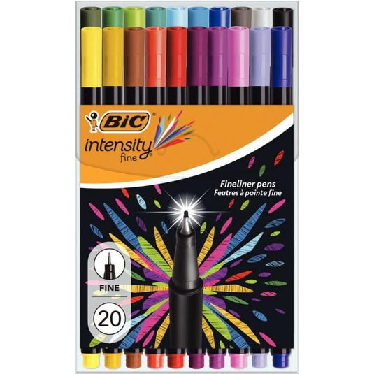 Pack de 20 feutres Intensity fine - Ma Rentrée Facile