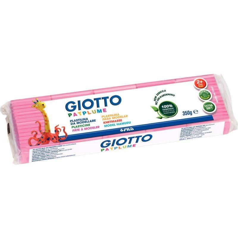 Pain de 350G de pâte à modeler Patplume rose - Ma Rentrée Facile