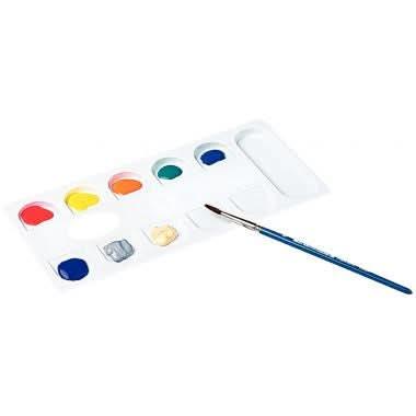 Palette rectangulaire divisée en godets - Ma Rentrée Facile