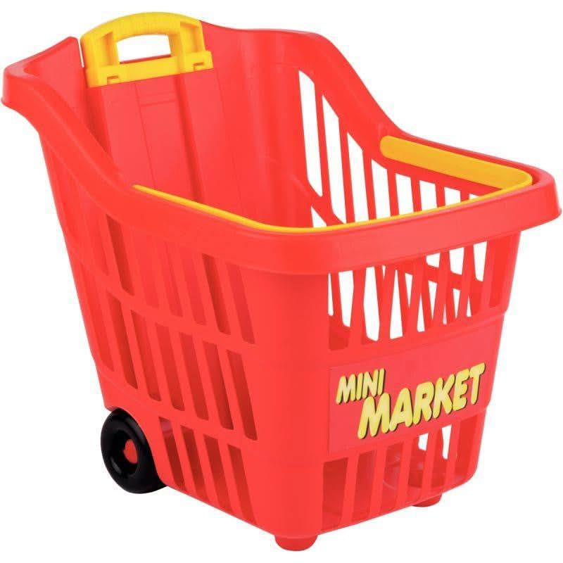 Panier à roulettes avec poignée - Ma Rentrée Facile