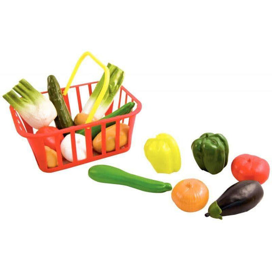 Panier de 15 légumes taille réelle en plastique souple - Ma Rentrée Facile